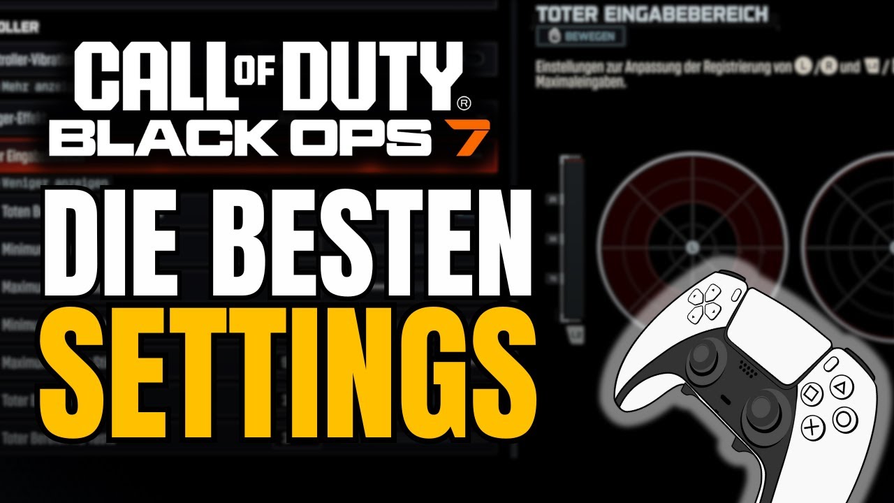 Die BESTEN Einstellungen für Black Ops 7 auf der PS5 🎮