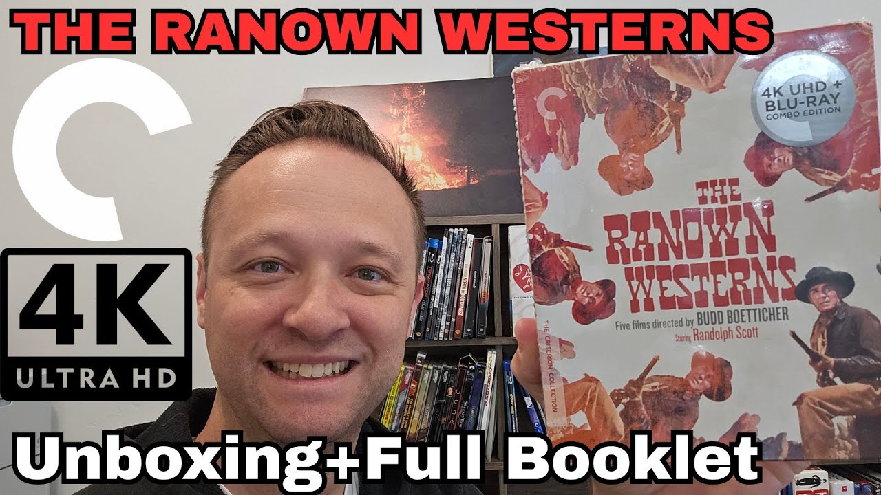 The Ranown Westerns 4K Unboxing - Criterion Collection