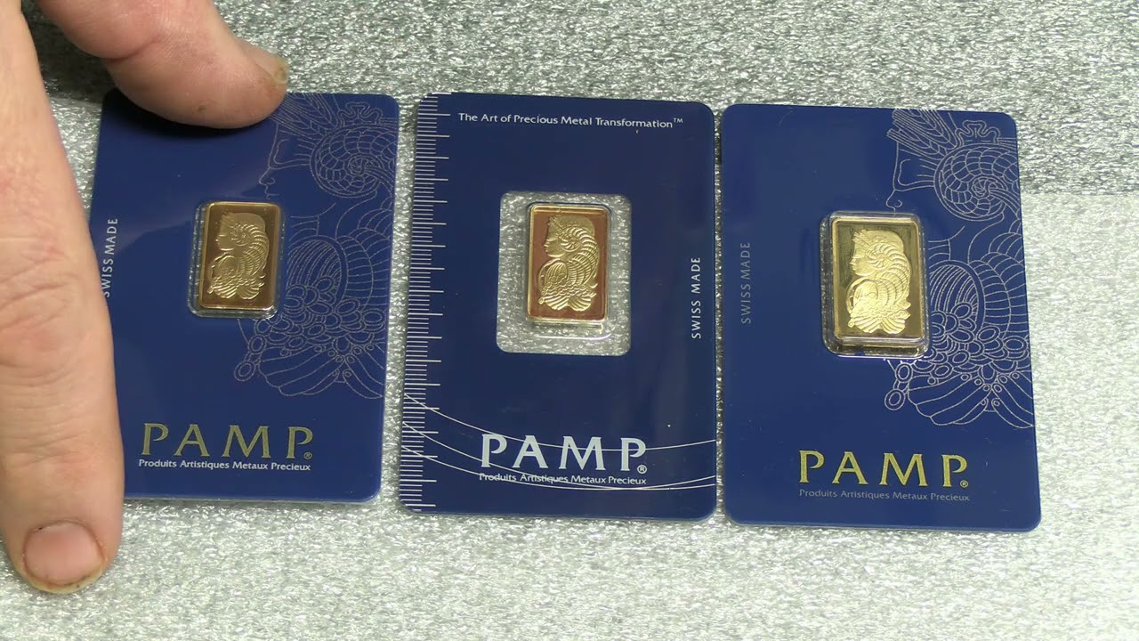 Fake PAMP gold bars from China are improving