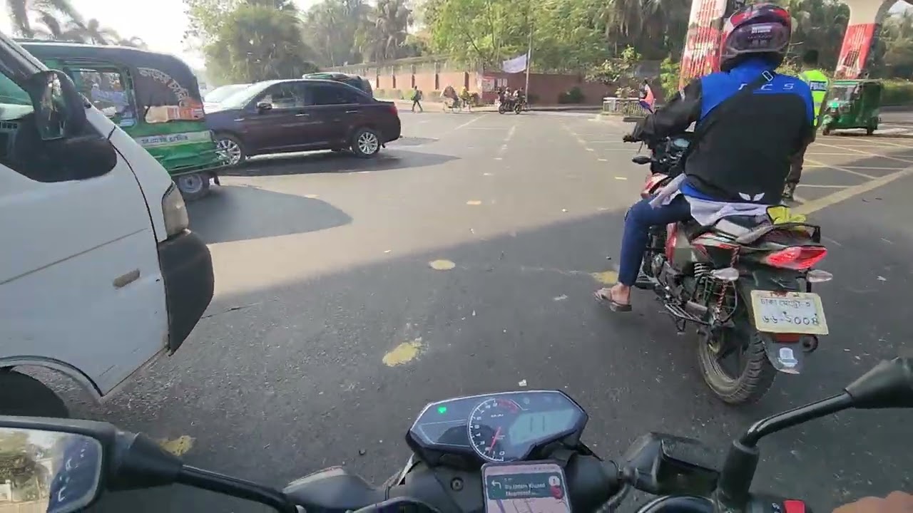 morning bike ride