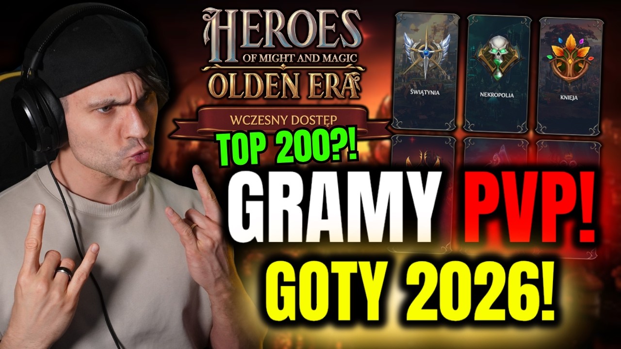 OSTATNI STREAM PRZED URLOPEM!🔥Wracamy do Top 200! Gry Rankingowe PvP Olden Era | !HOLY