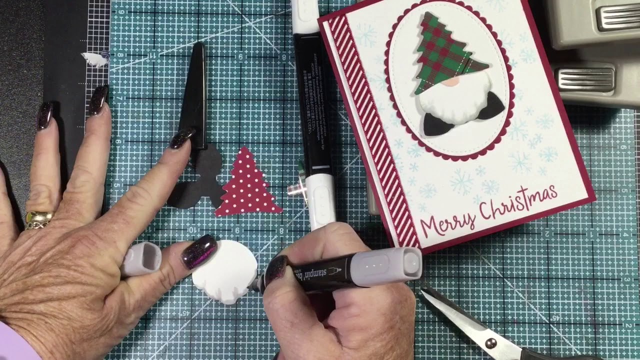 Isn’t He Cute!? Making A Gnome w/ Stampin’ Up! Punches