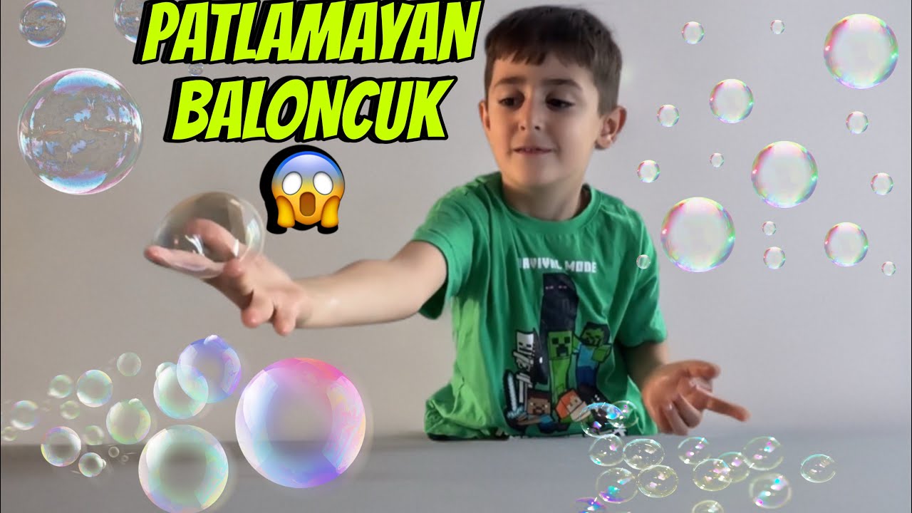 🎈 PATLAMAYAN BALONCUK🥳🫧 İNANILMAZ DENEY!  Deneyler Serisi 