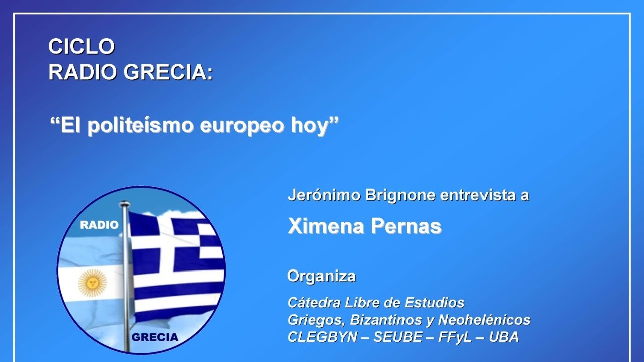 El politeísmo europeo hoy – Radio Grecia - UBA #31
