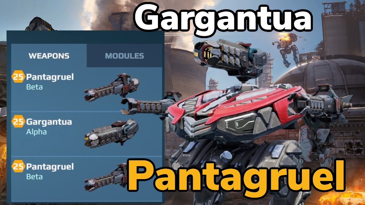 INVENCIBLE LUCHADOR | Gargantua -Pantagruel | War Robots Gameplay