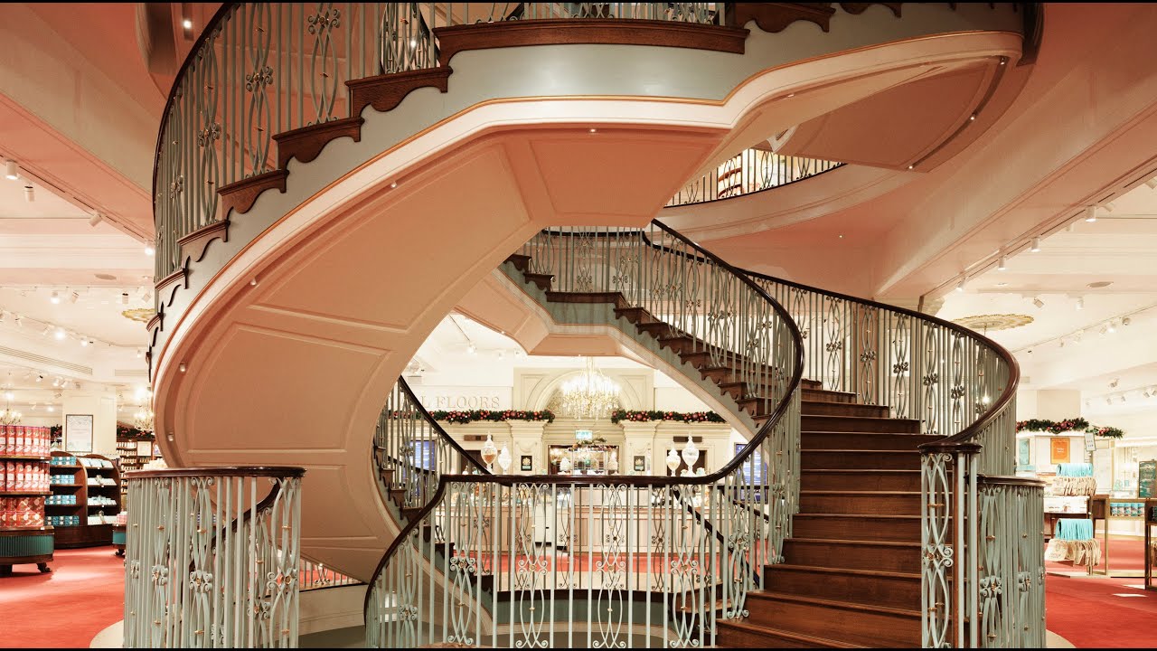 The Double Helix Staircase | Fortnum & Mason