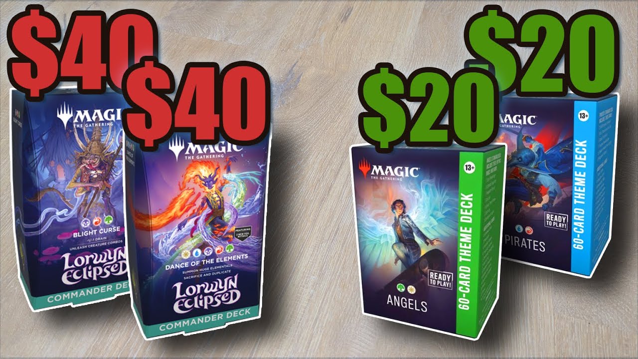 Commander Or Theme Decks? Lorwyn Eclipsed Comparison