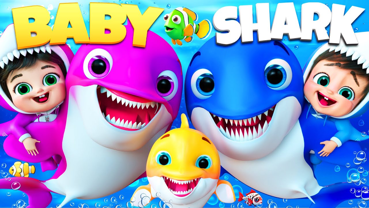 🔴 Mix - Baby Shark Run Away Doo Doo Doo! 🦈, Wheels on The Bus Song , #babyshark