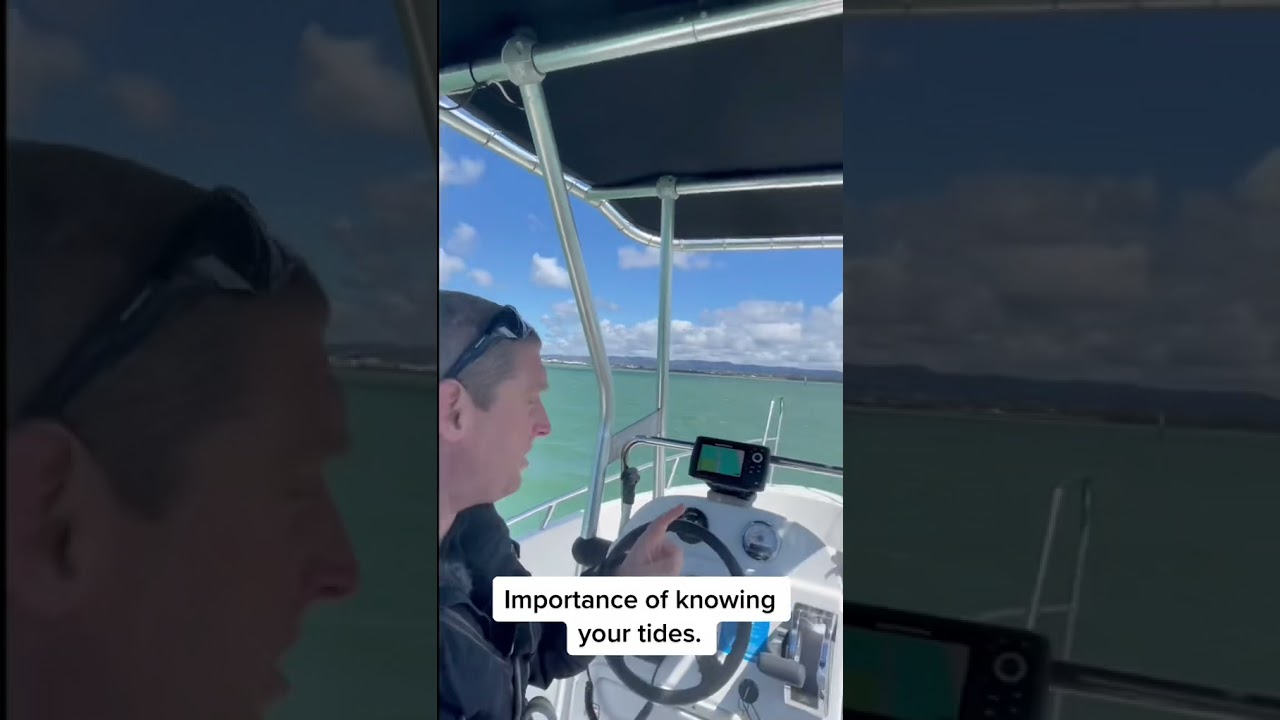 Importance of checking tides boating. 