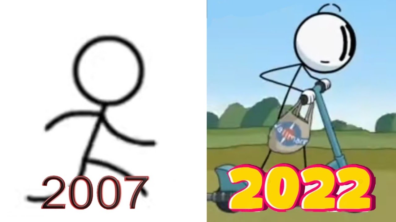 Evolution of Henry Stickmin 2007-2022