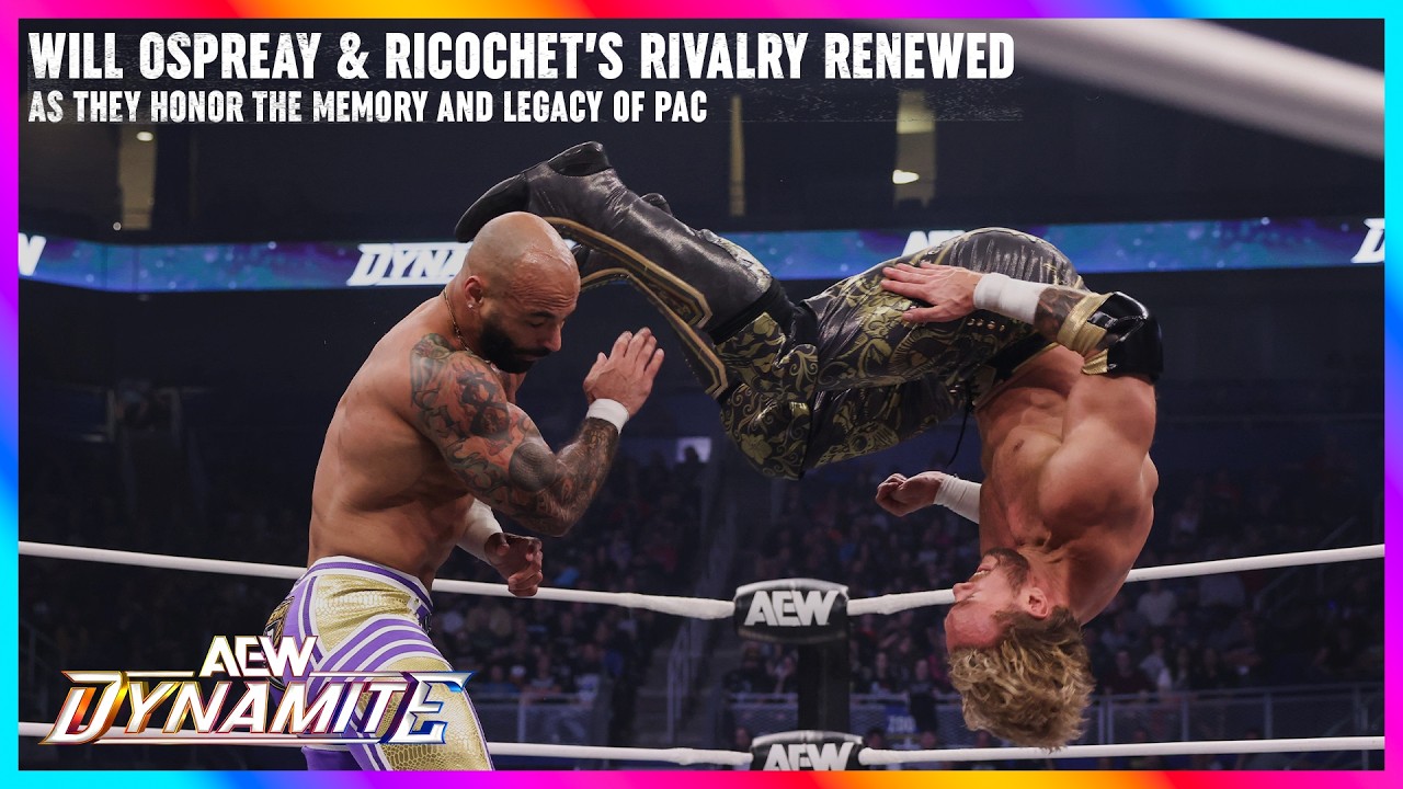 Will Ospreay and Ricochet Clash In Honor Of PAC | AEW Dynamite