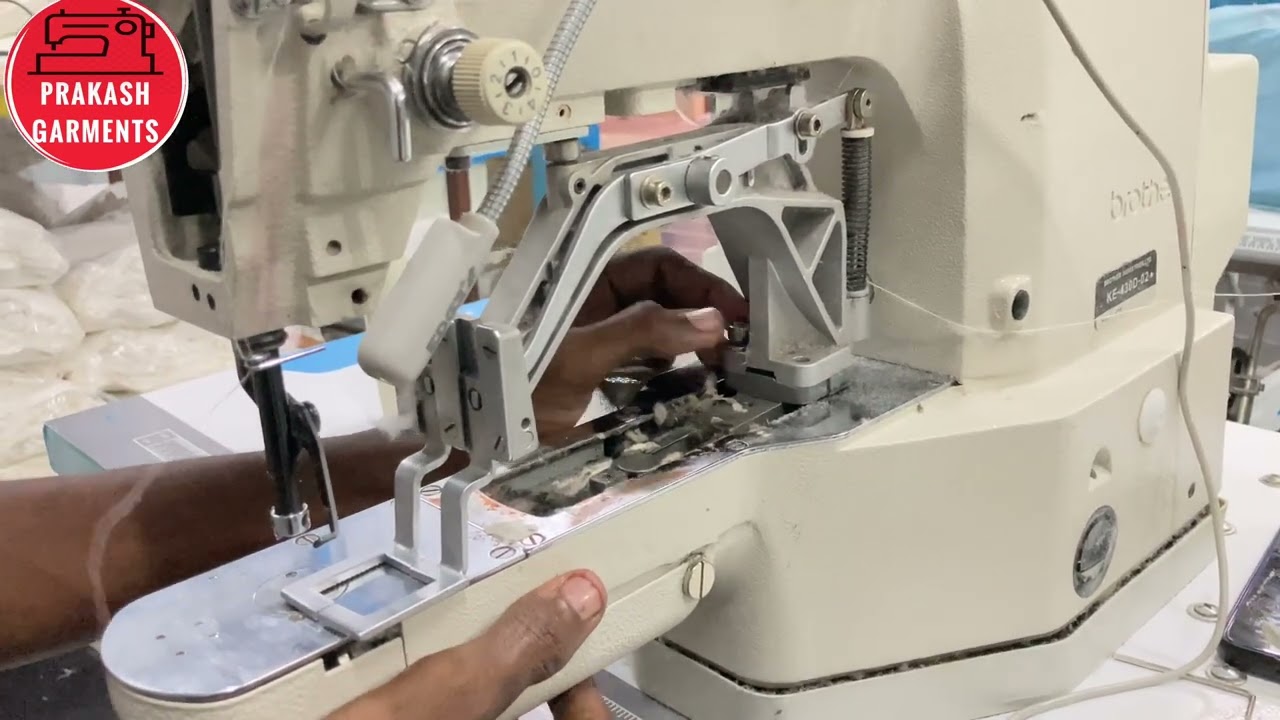 Bartack machine maintenance 