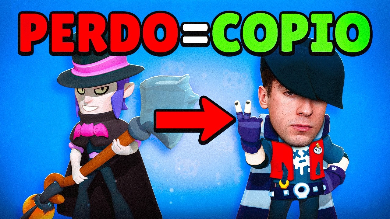 SE PERDO devo COPIARE il BRAWLER AVVERSARIO su BRAWL STARS ITA in SHOWDOWN!!