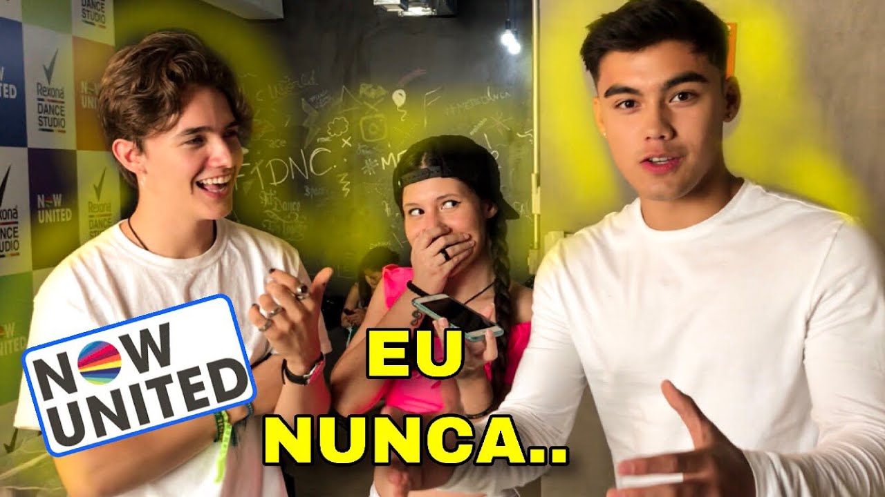 EU NUNCA COM NOW UNITED + ENSINEI ELES A DANÇAR PASSINHO!
