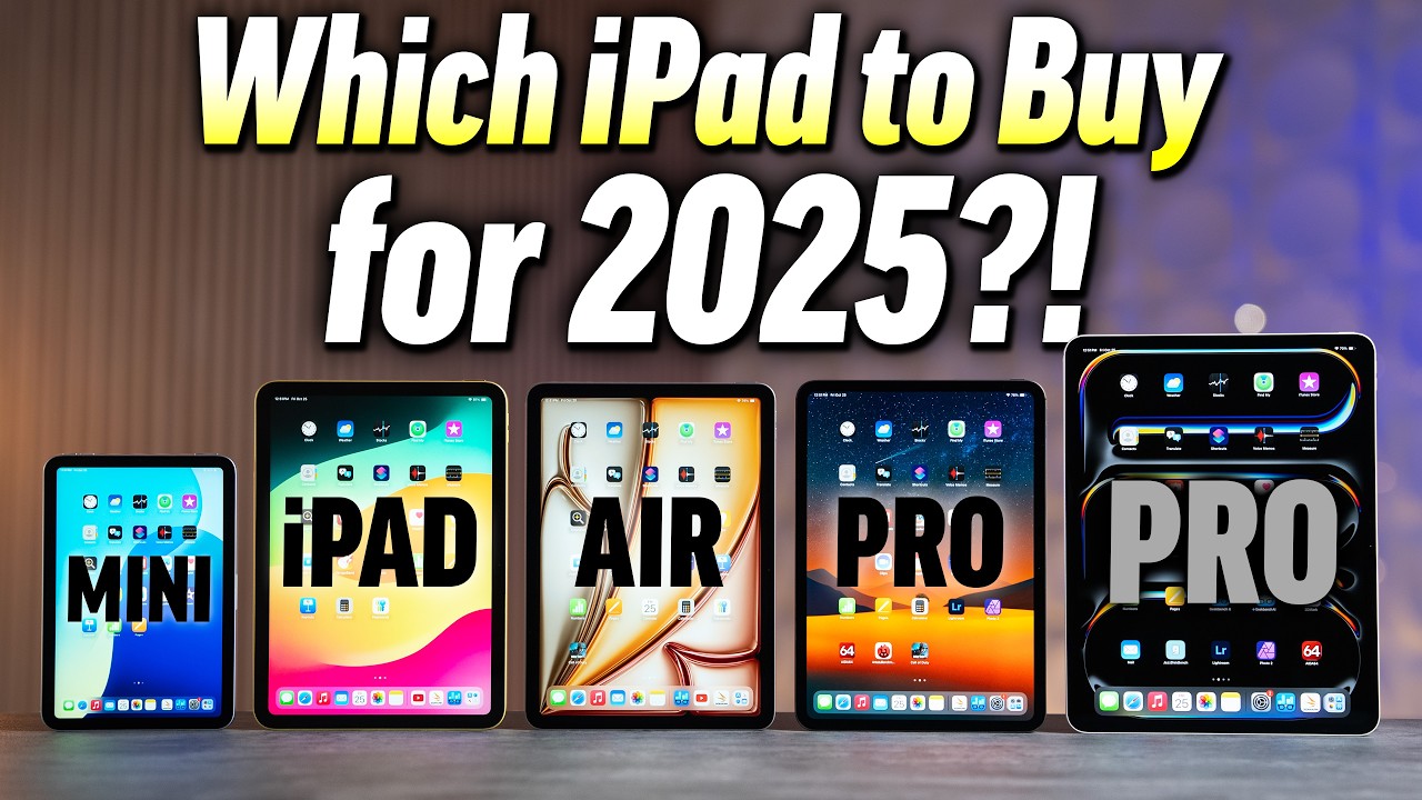 Which iPad to Buy in Early 2025? - Don't Waste Your CASH!