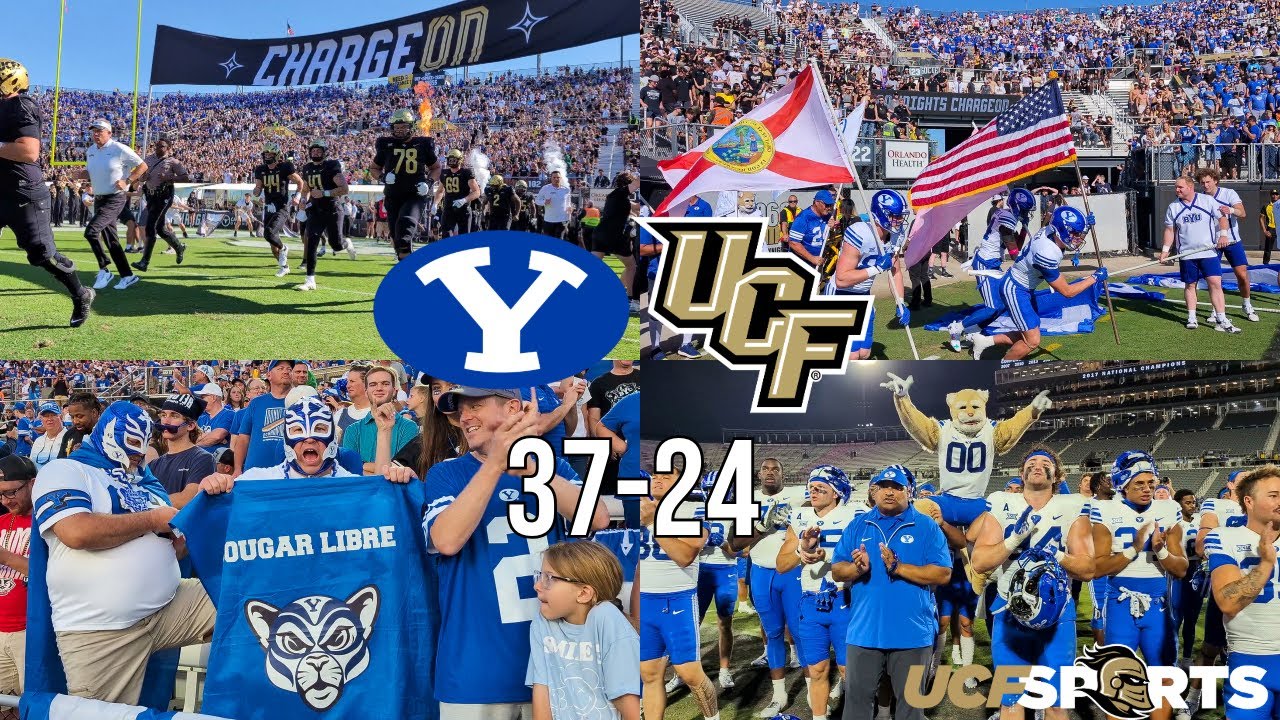UCF vs. BYU Football: Sights & Sounds from the Cougars' 37-24 win