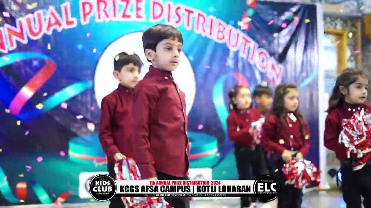 Welcome Boom Boom Tablo Performance | KCGS Afsa Campus Kotli Loharan | Annual Day 2024