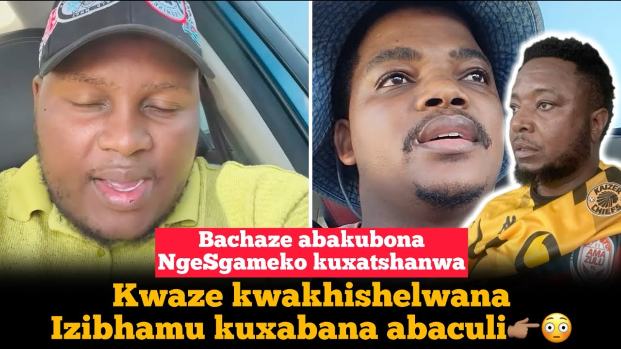Ishubile eyabaculi abakhiphelana izibhamu njengoba noMsakazi woKhozi esephumele obala ukuthi…😳💔