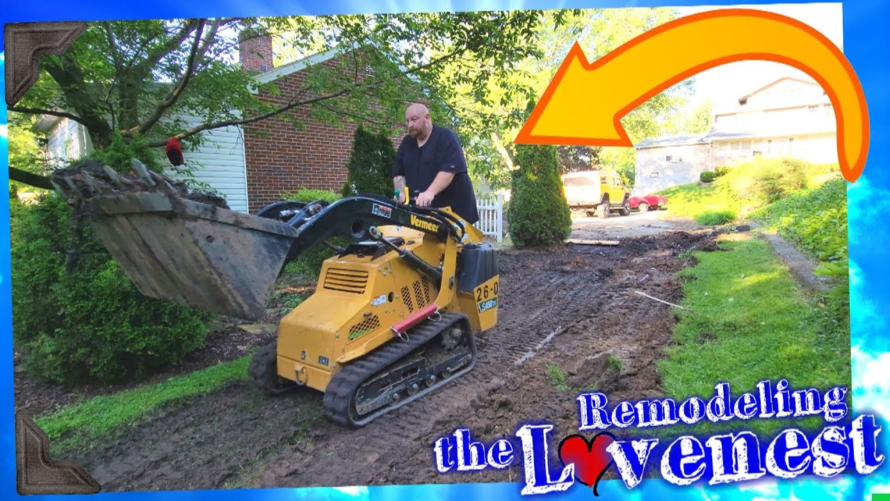 GRADING THE YARD FOR A GRAVEL DRIVEWAY / RV Parking Pad