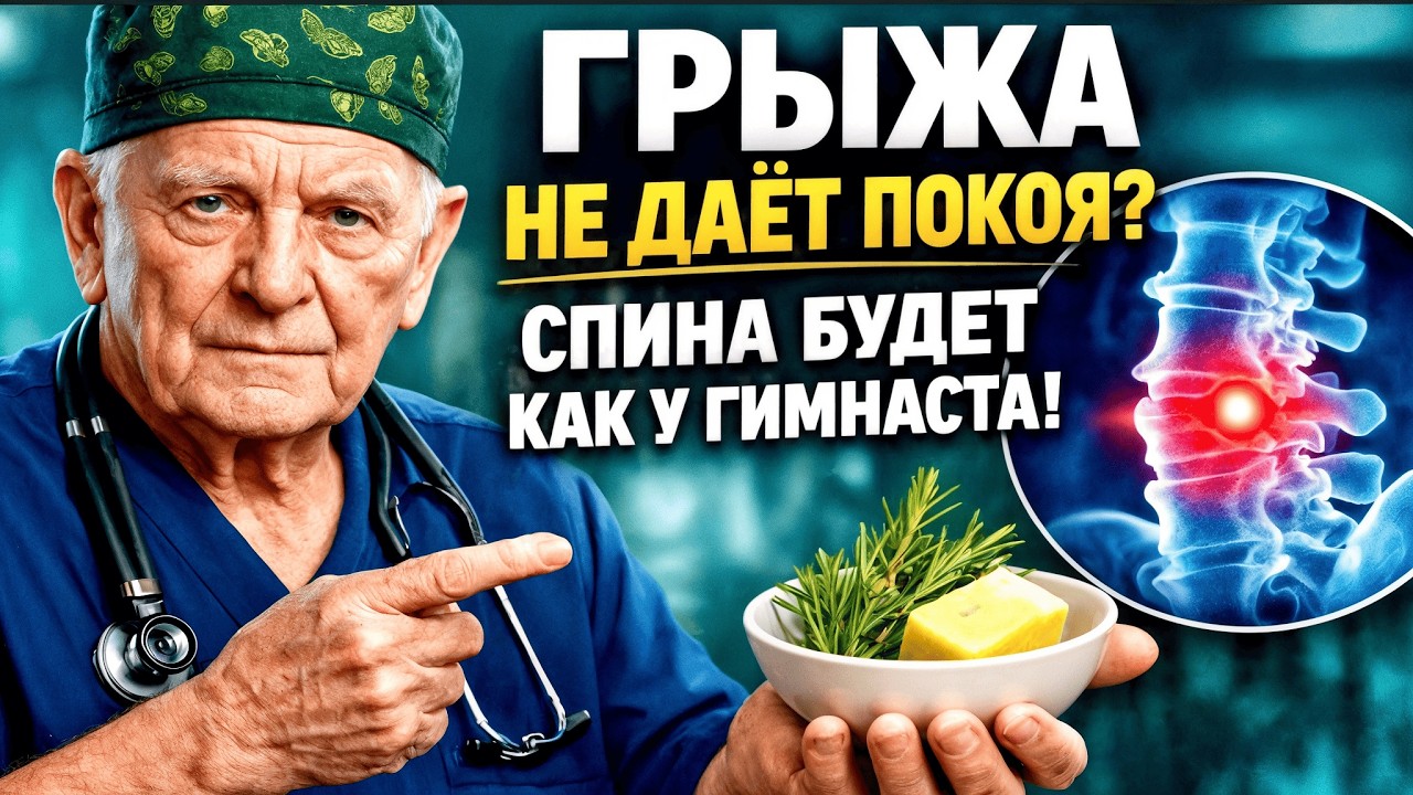 СПИНУ ВЫПРЯМИТ ЗА 2 МИНУТЫ! / ГРЫЖА УЙДЁТ — ПРОВЕРЕННЫЙ ЗАБЫТЫЙ СПОСОБ