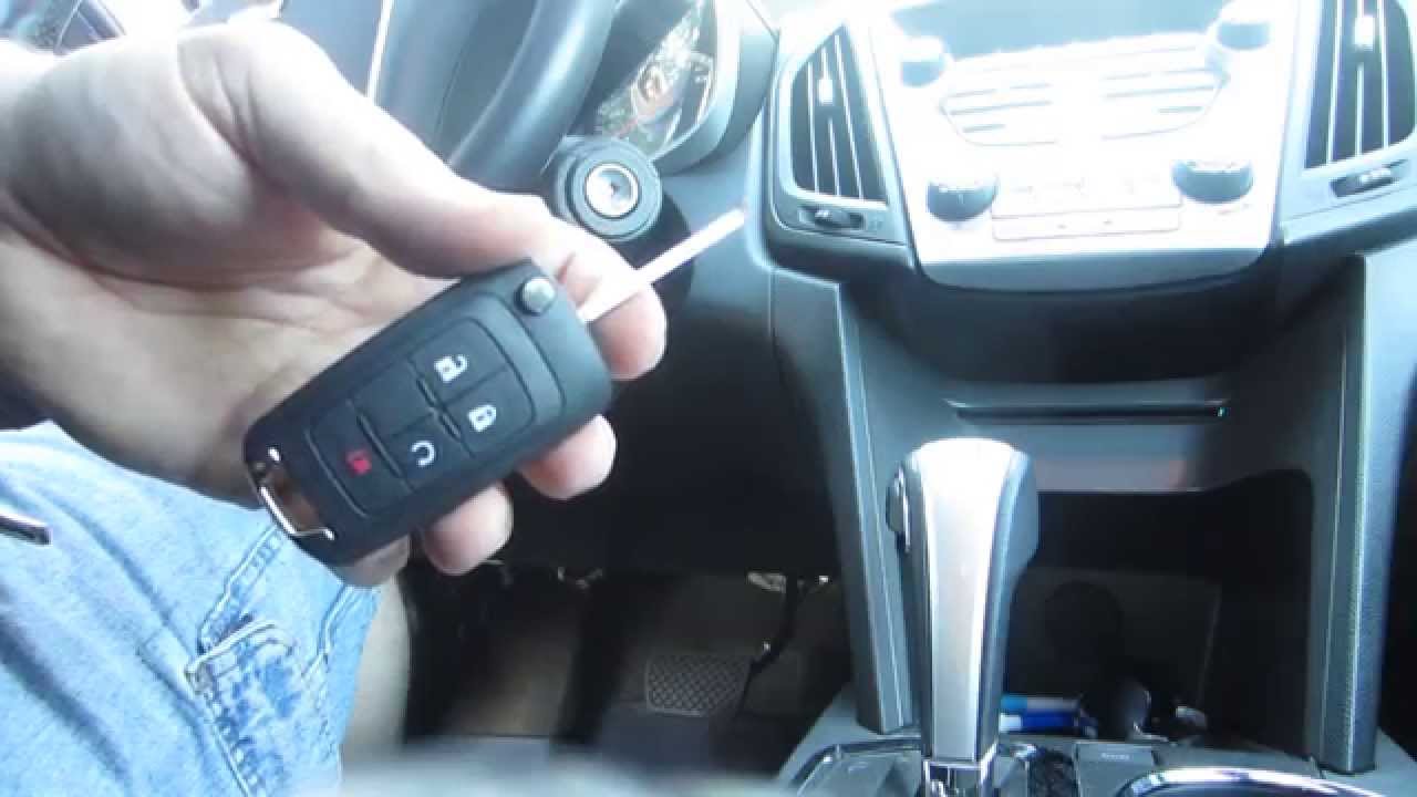 How to Program Replacement Laser Cut Key FOB For 2010 2011 - 2015 Chevy Equinox Camaro Cruz Sonic GM