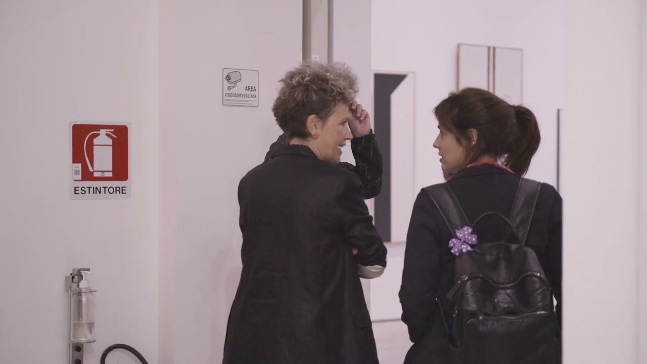 Italo Tomassoni introduce la mostra di Claudio Verna al CIAC | Fondazione Carifol