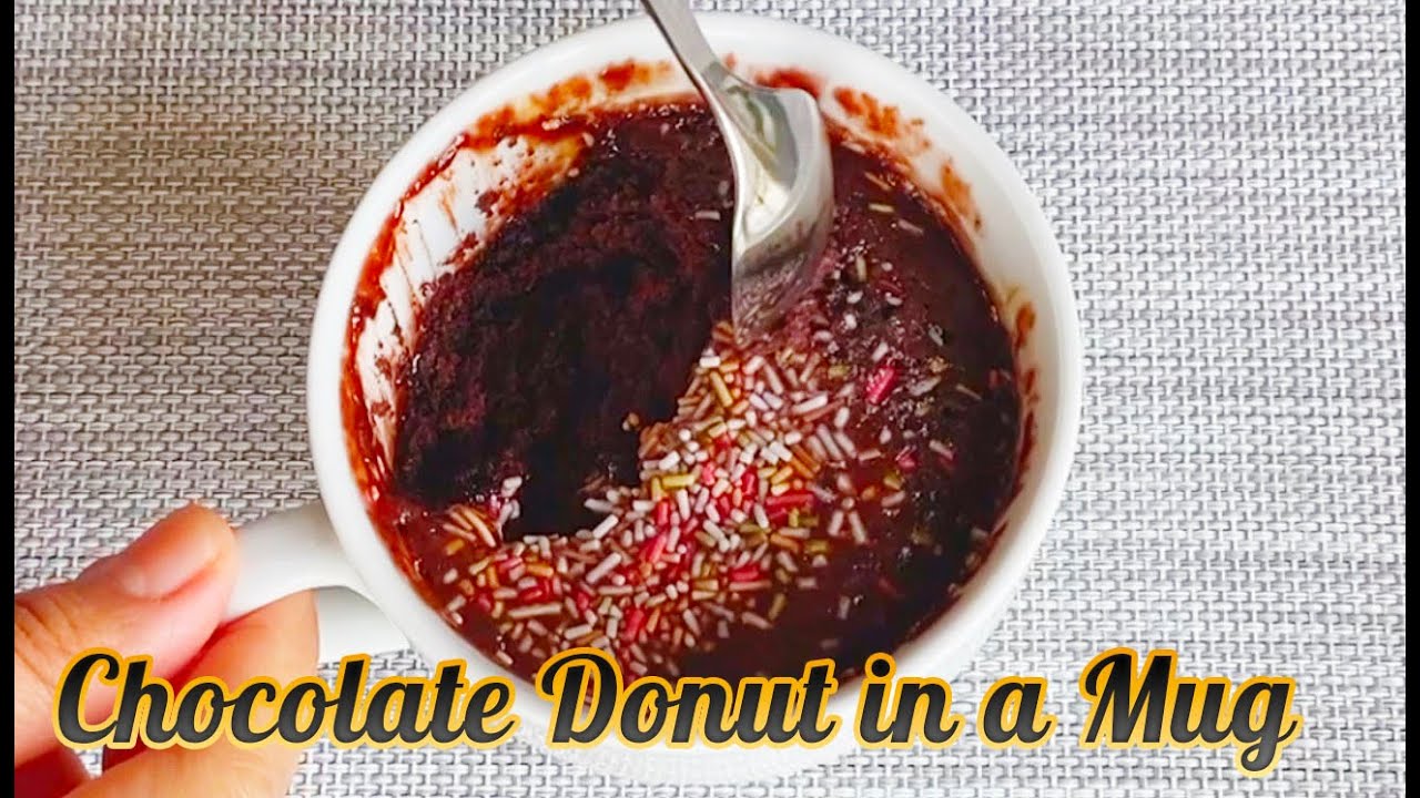 How to make Chocolate Donut in a Mug