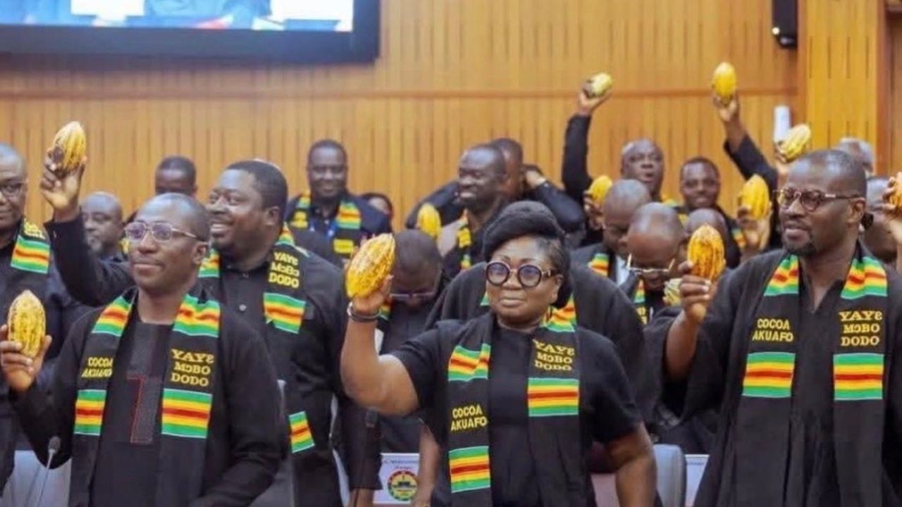 Come let us laugh at these NPP MPs after they did this in Parliament 🤣🤣🤣🤣