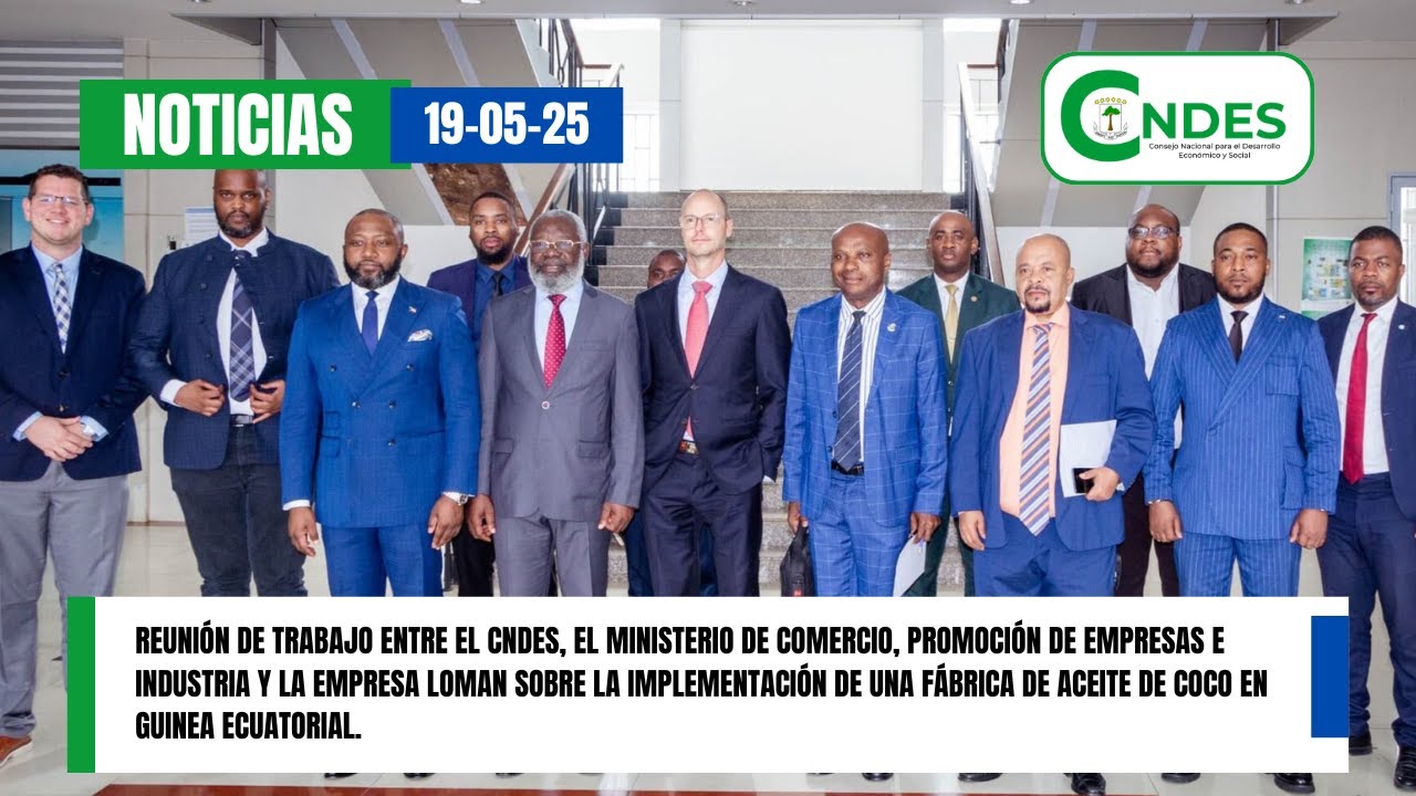 Reunión entre el CNDES, el Ministerio de Comercio, Promoción de Empresas e Industria y LOMAN