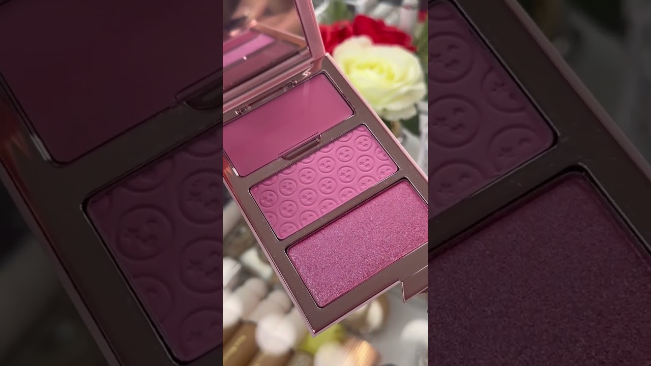 ONE/SIZE Cheek Clapper 3D Blush Trio Palette #makeup #blush #pink # #beauty #glam #glow #swatches