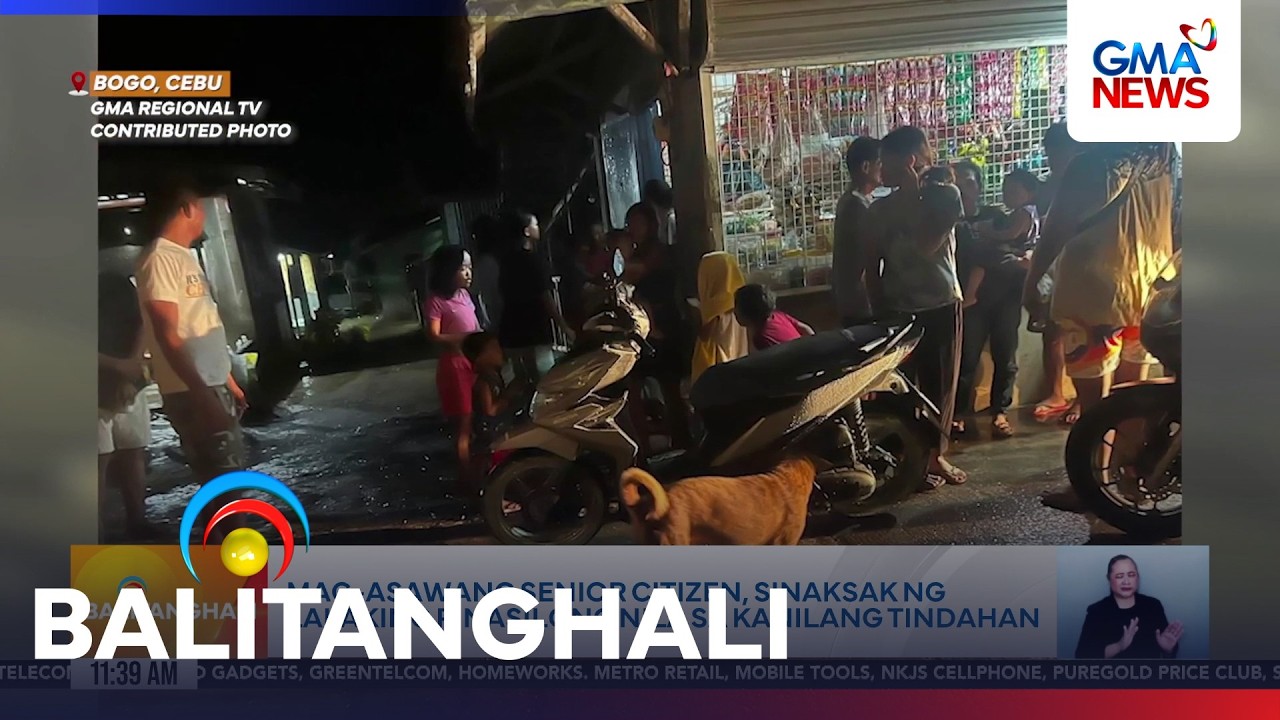 Mag-asawang senior citizen, sinaksak | Balitanghali