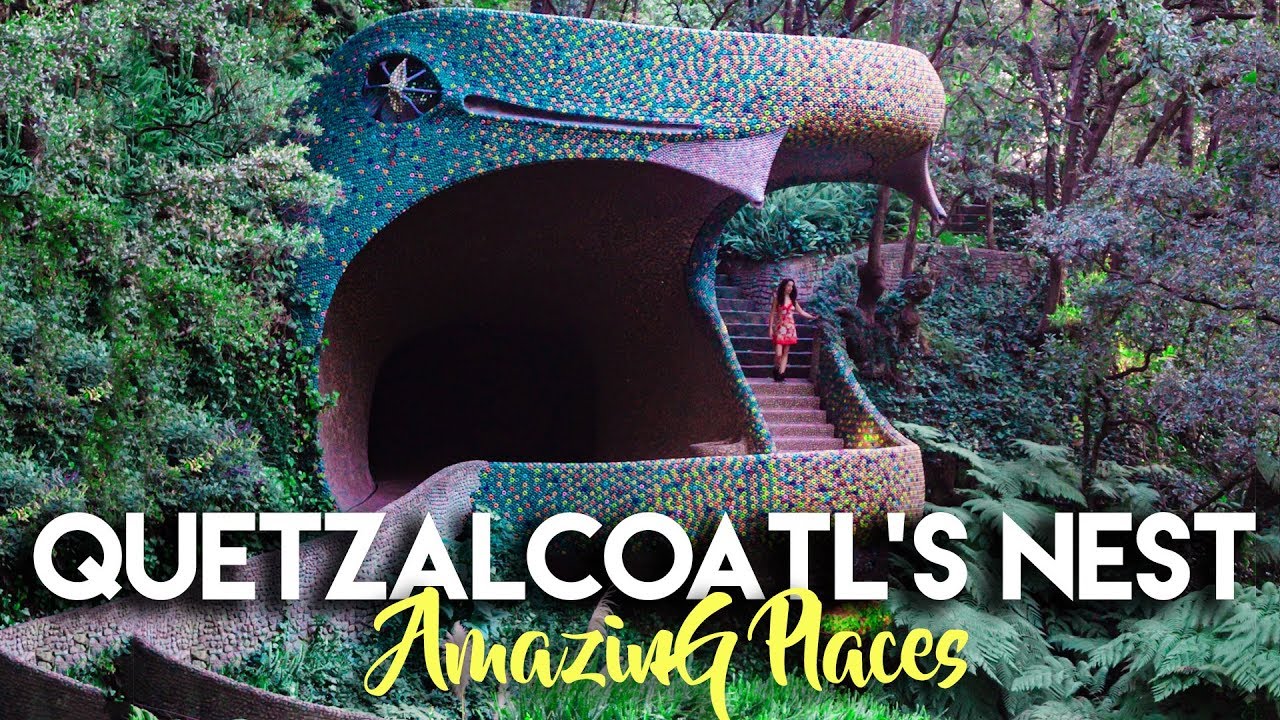 FASCINATING SNAKE HOUSE IN MEXICO CITY | QUETZALCOATL'S NEST