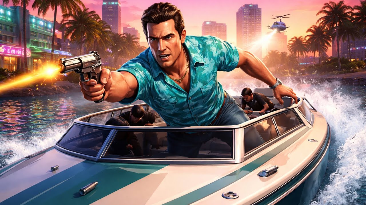 Tommy Vercetti Steals a Boat for Ricardo Diaz | GTA Vice City Pt.2