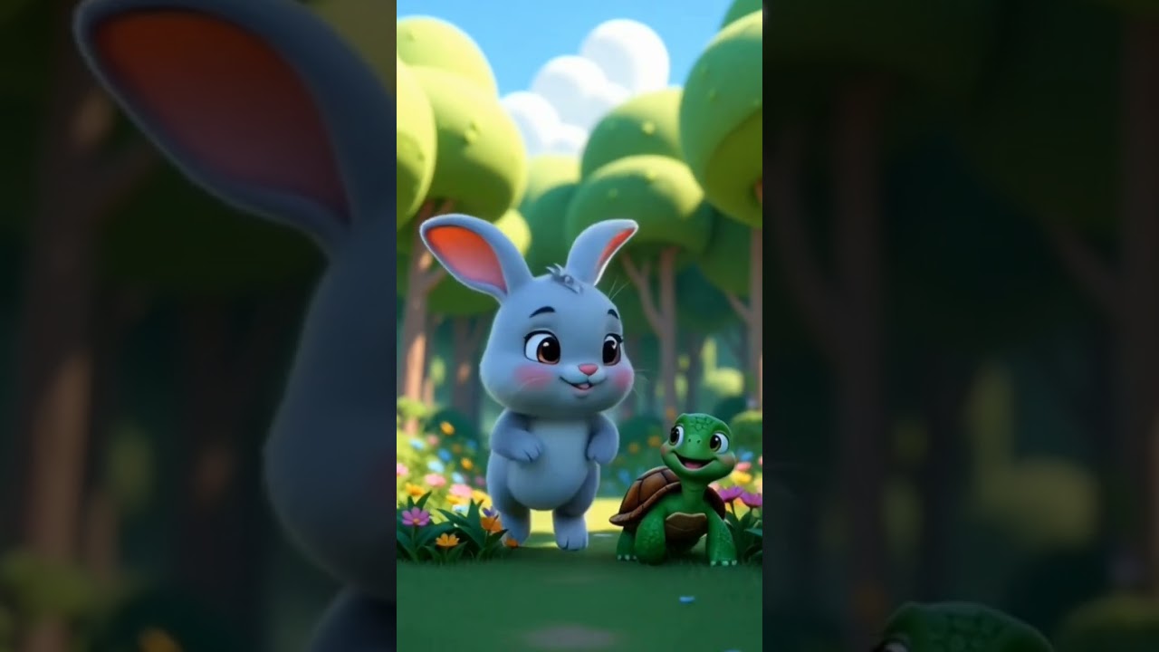 Brave Rabbit vs Evil Eagle | Heart-Touching 3D Animated Short Film | Turtle Rescue Adventure