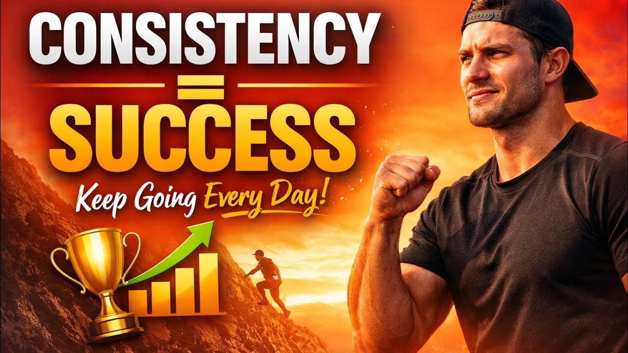 Consistency is Key to Success | Daily Motivation for Hard Work & Discipline