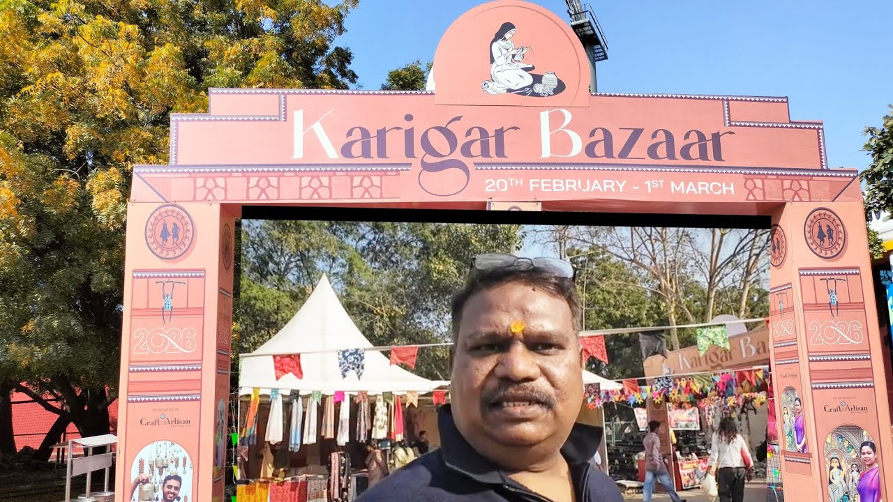 Karigar Bazar JLN Stadium delhi ( Ticket 50rs Nearest Metro jangpura 20 Fab to 1 March 2026