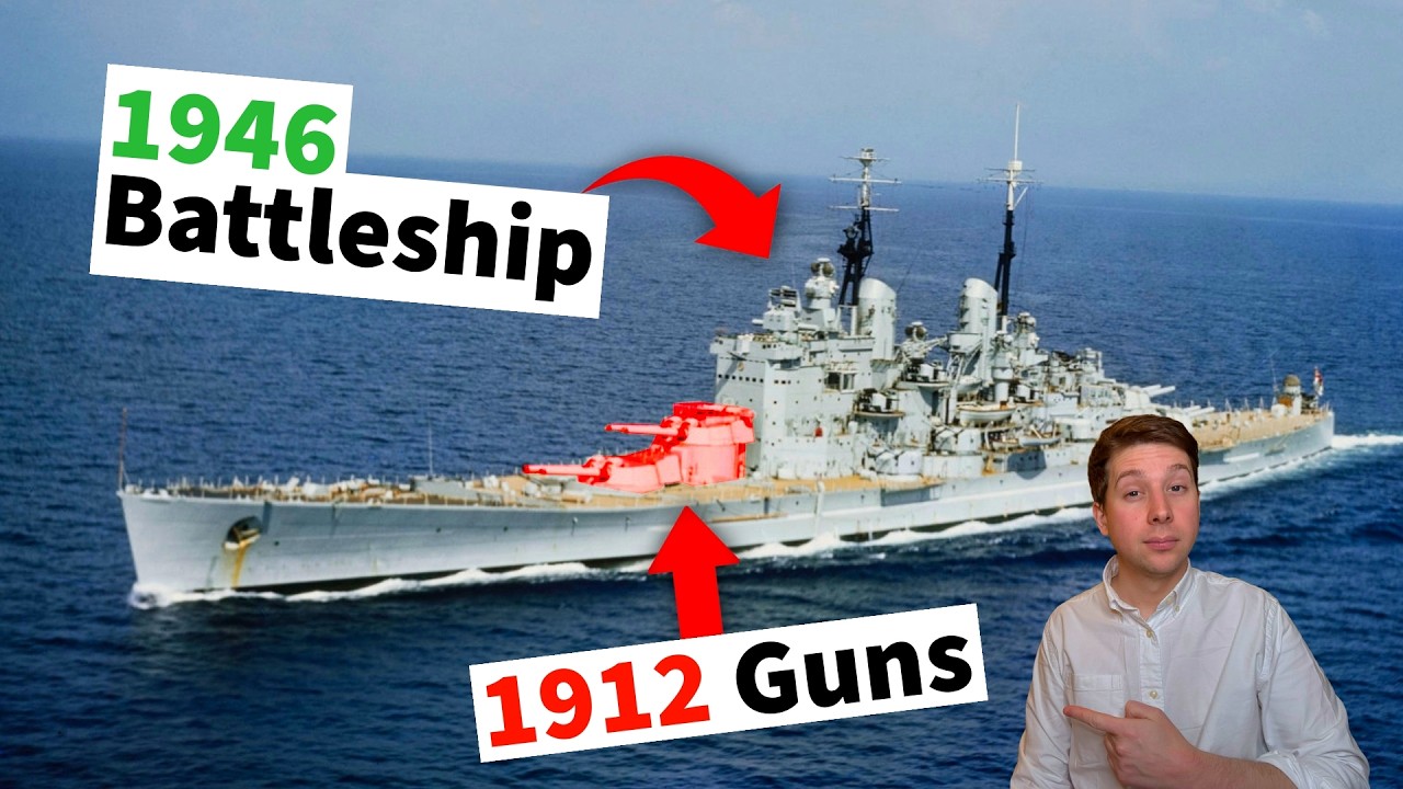 Последний линкор, когда-либо построенный (HMS Vanguard)