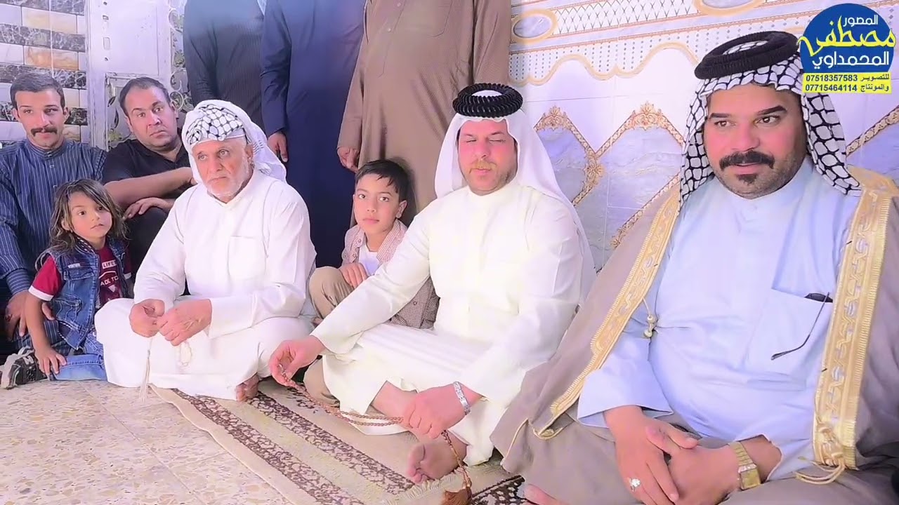 عقد قران حمودي الهليجي الف مبروك 