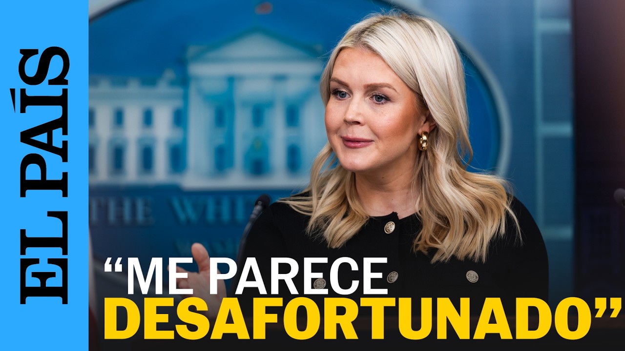 KAROLINE LEAVITT califica de 'DESAFORTUNADA' la ausencia del VATICANO en la Junta de Paz | EL PAÍS