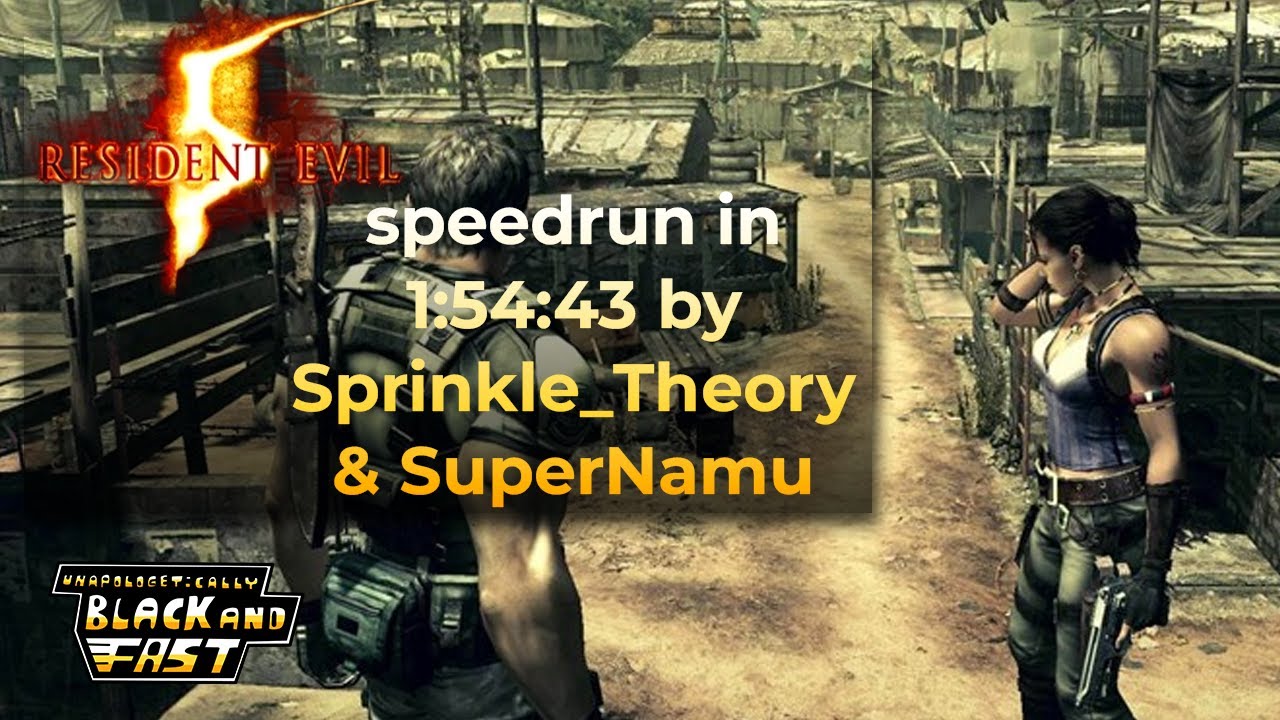 Resident Evil 5 by Sprinkle_Theory & SuperNamu in 1:54:43 - Unapologetically Black and Fast 2024