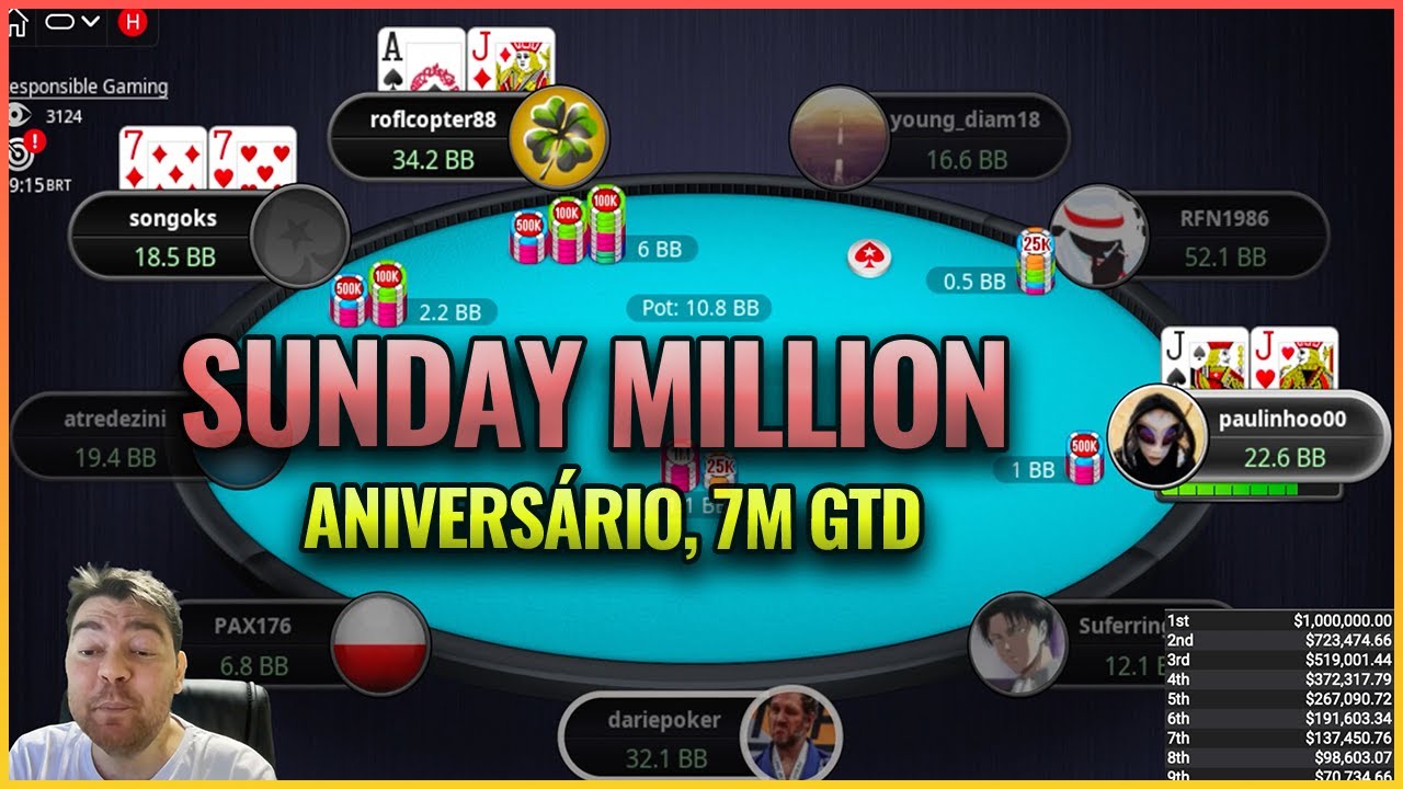 Sunday Million de Aniversário 7M Gtd