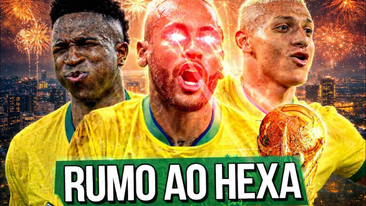 RUMO AO HEXA: O SONHO DO BRASIL ESTÁ VIVO 🇧🇷 🎵 música 