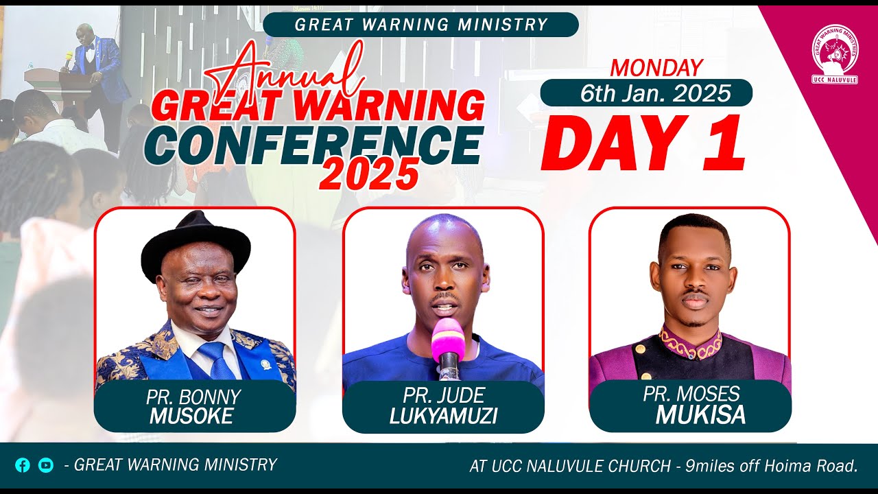 DAY 1 - THE ANNUAL GREAT WARNING CONFERENCE 2025  @UCC NALUVULE