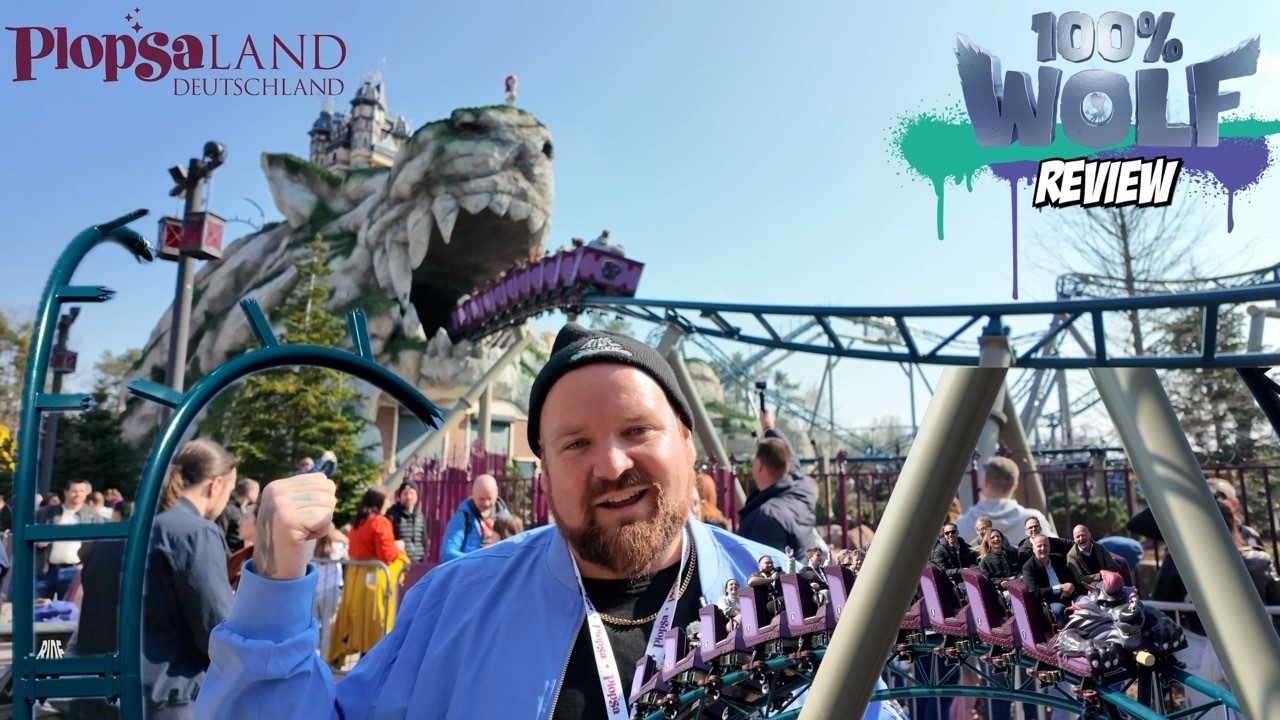 Das ist die neue Achterbahn im Plopsaland Deutschland! Wir stellen 100% Wolf vor - Ride Review