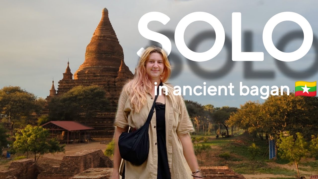 SOLO weekend in Bagan 🇲🇲 #myanmar