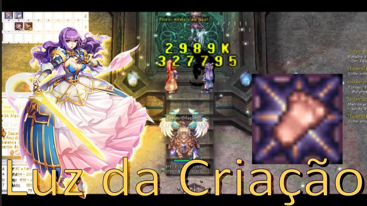 Guardião Real Build: Luz da Criação