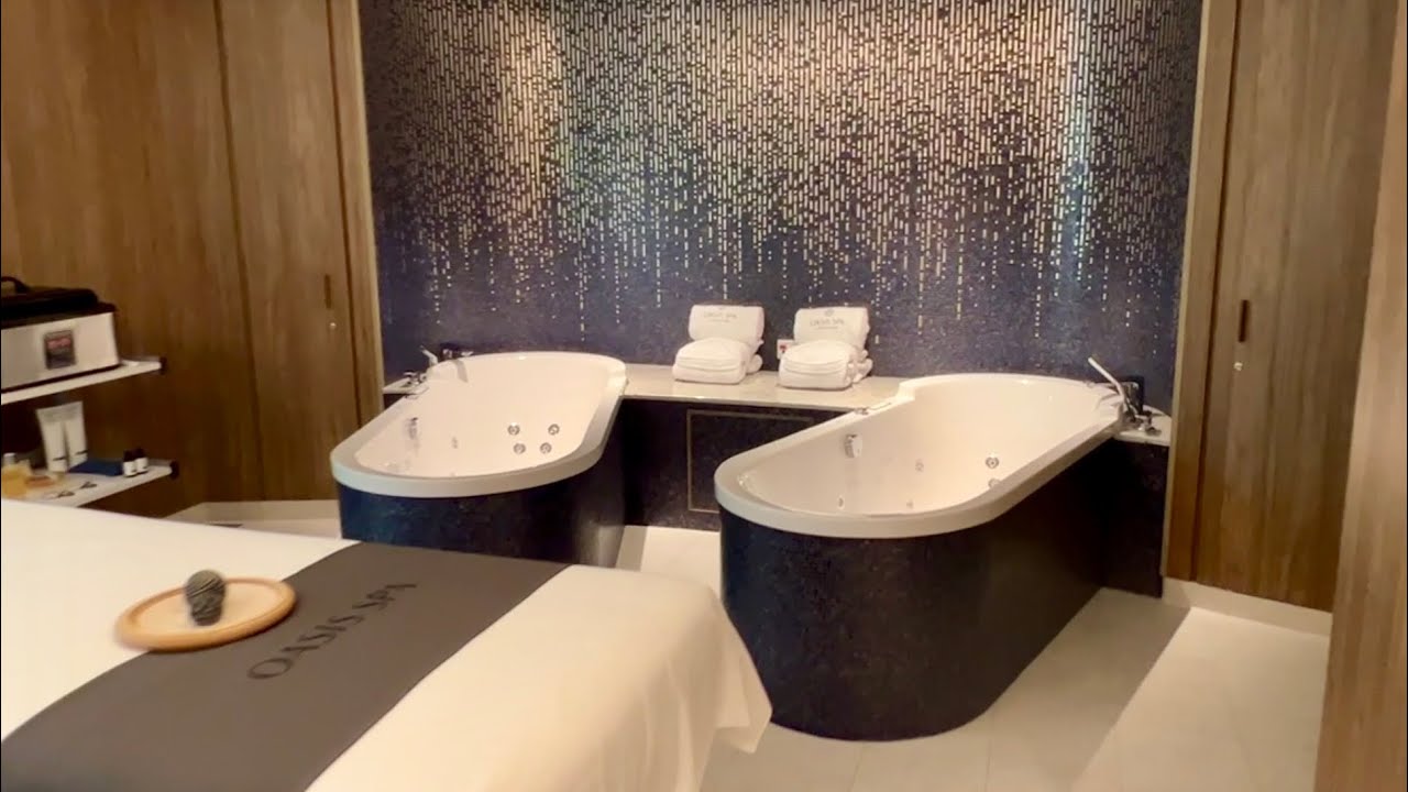 Full Review of Couples Wellness Suite P&O Arvia Maiden Voyage in Oasis Spa Including Price