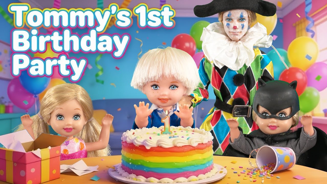 Barbie - Tommy's 1st Birthday Party | Ep.505