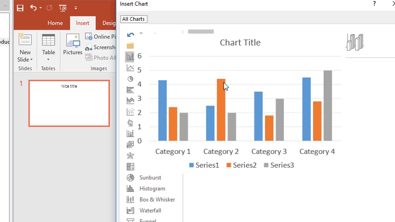Qlik NPrinting Native Powerpoint charts