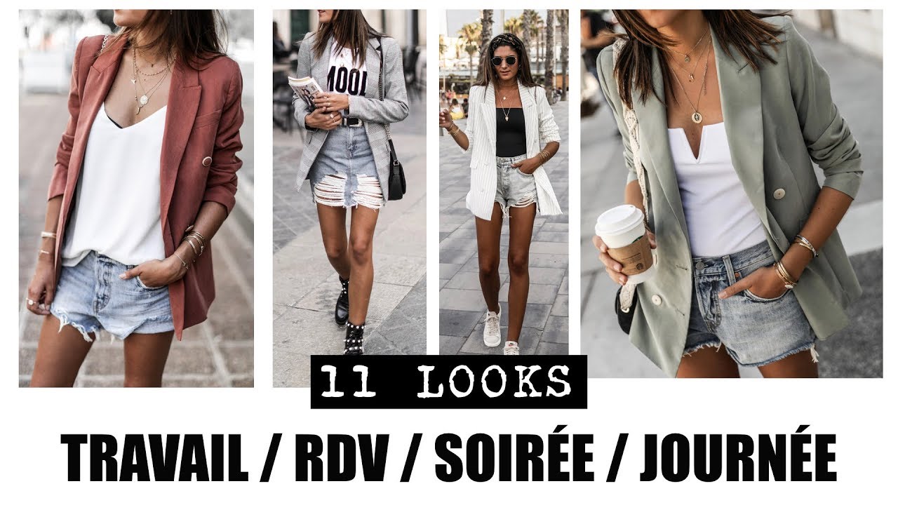 11 looks en blazer - TRAVAIL / SOIRÉE / RDV / JOURNÉE